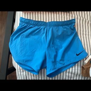 Medium blue Nike shorts (with liner!)